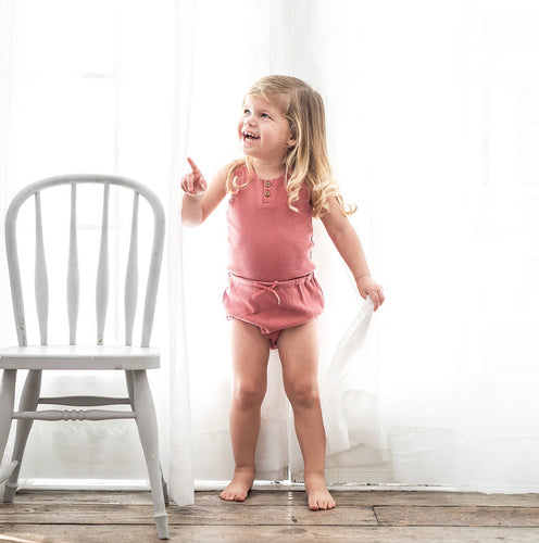 Watermelon Ribbed Tanks
