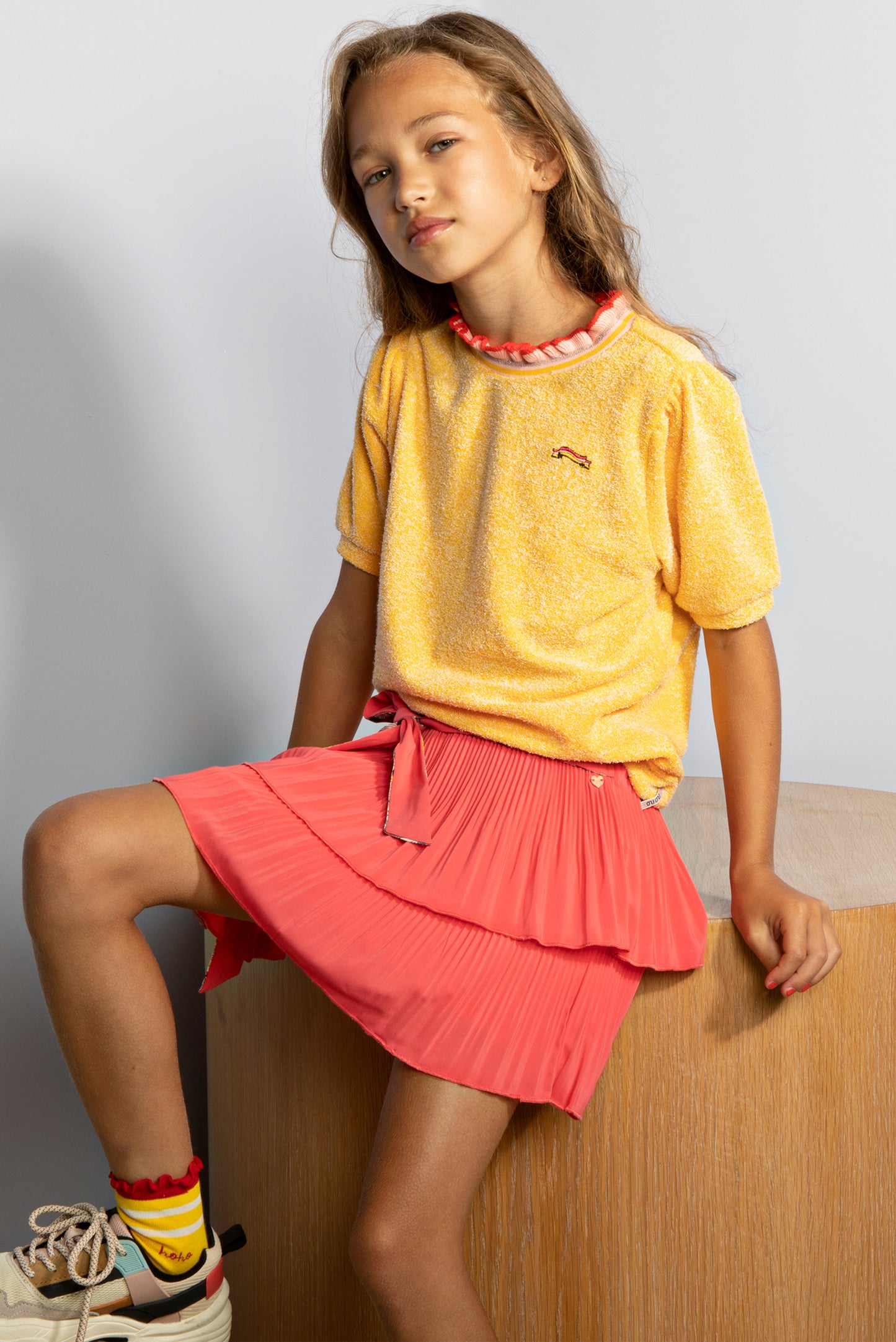 Nikki C 2 Layered Short Skirt N202-5710