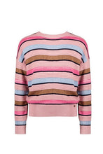 Load image into Gallery viewer, Kes Knit Striped Sweater N208-5307