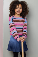 Load image into Gallery viewer, Kes Knit Striped Sweater N208-5307
