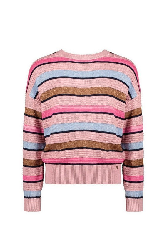 Kes Knit Striped Sweater N208-5307