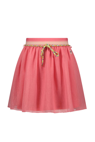 Noba Peach Blossom Cord Skirt  N302-5707