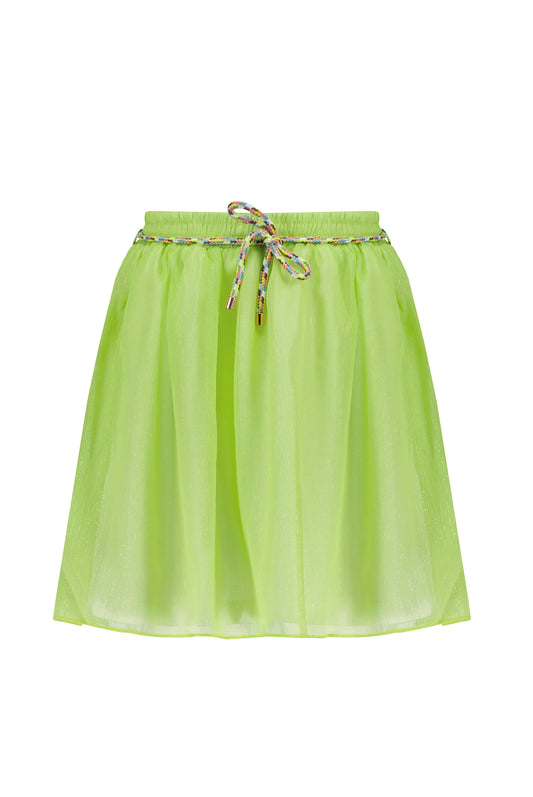 Noba Sour Lime Cord Skirt  N302-5707
