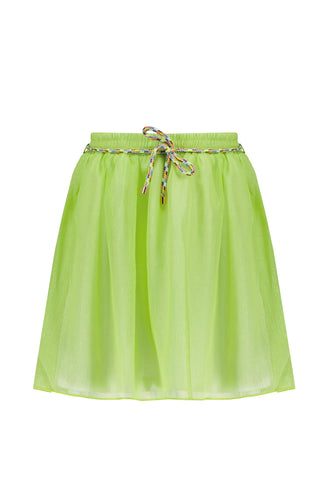 Noba Sour Lime Cord Skirt  N302-5707