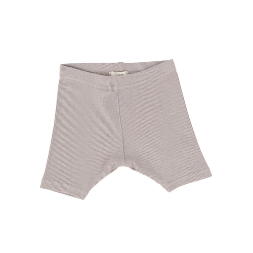 Taupe Ribbed Short Leggings