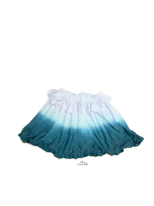 Dip Dye Tiered Ruffle Skirt