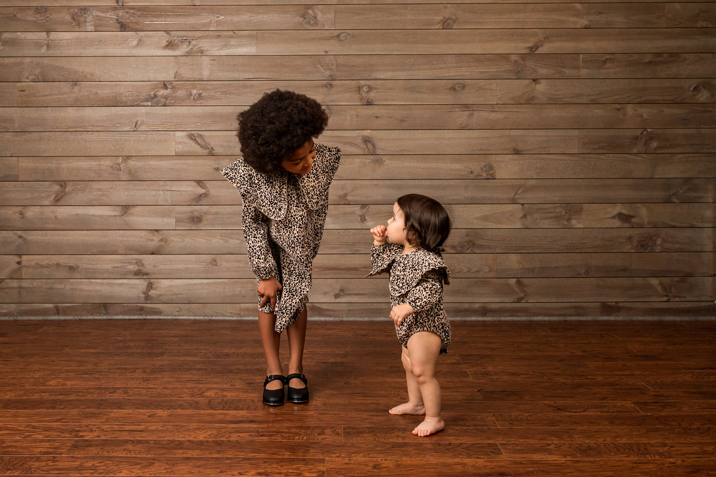 Leopard Print Baby Bubble CY1516BG