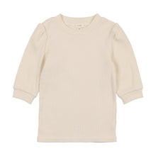 Load image into Gallery viewer, Ribbed Puff 3/4 Sleeve Tee TQPST