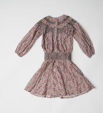 Load image into Gallery viewer, Rust Smocked Waist Skirt GW281-A