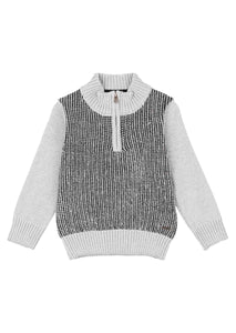 Grey Chenille Sweater