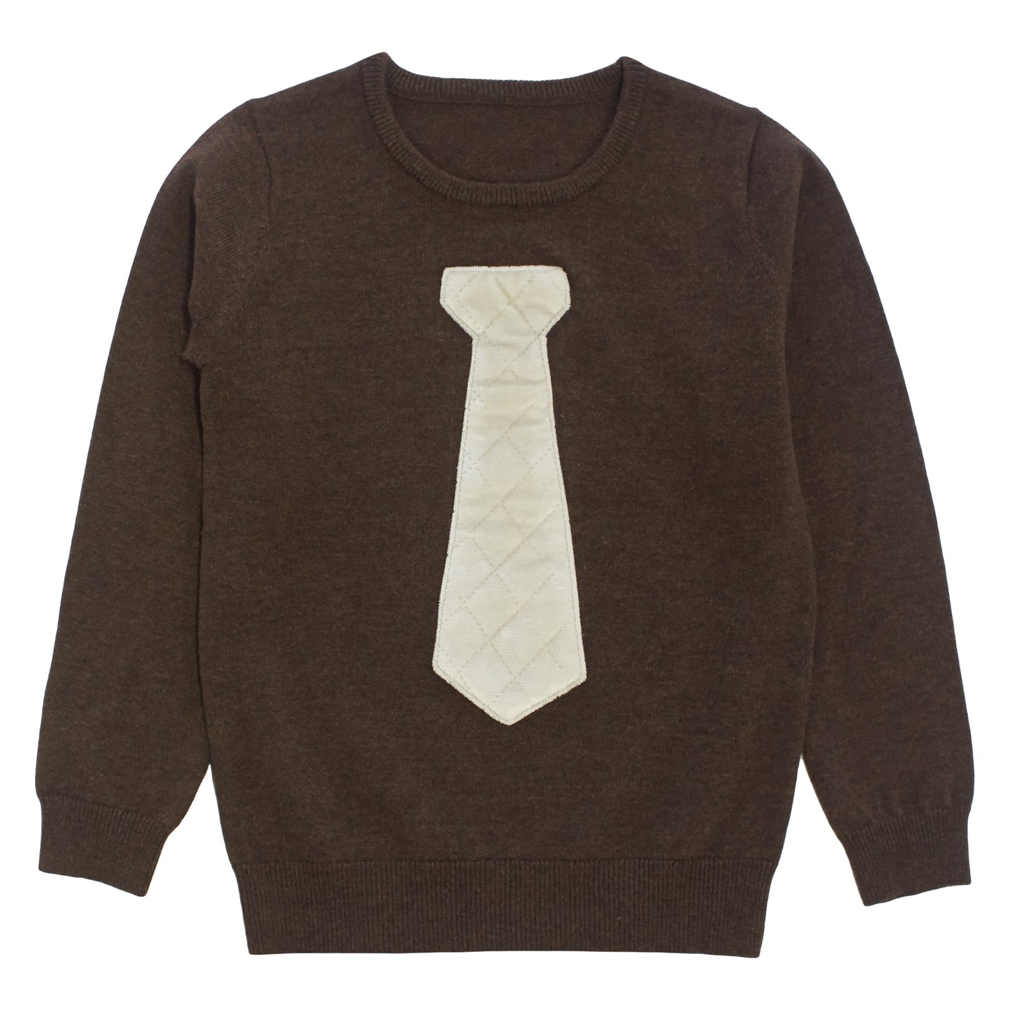 Quilted Tie Sweater G2045