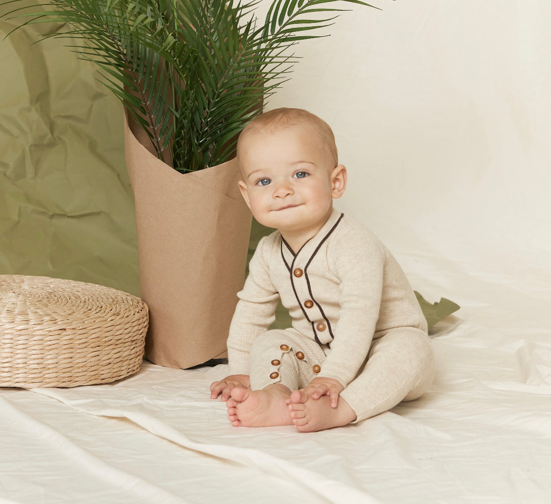 Edge Placket Romper G2234