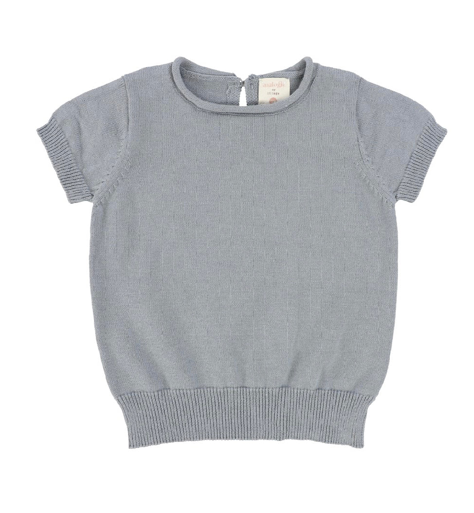 Knit Short Sleeve Sweater NSS