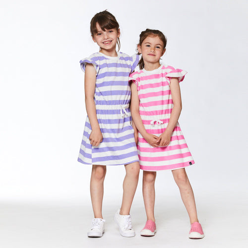 Striped Terry Dress E30YG91