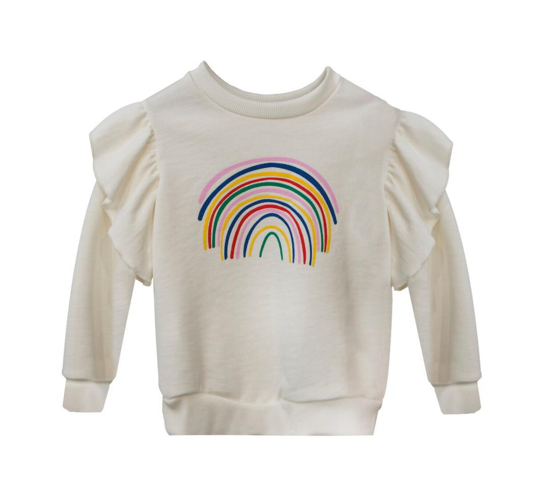 Rainbow Frills Sweater T2646