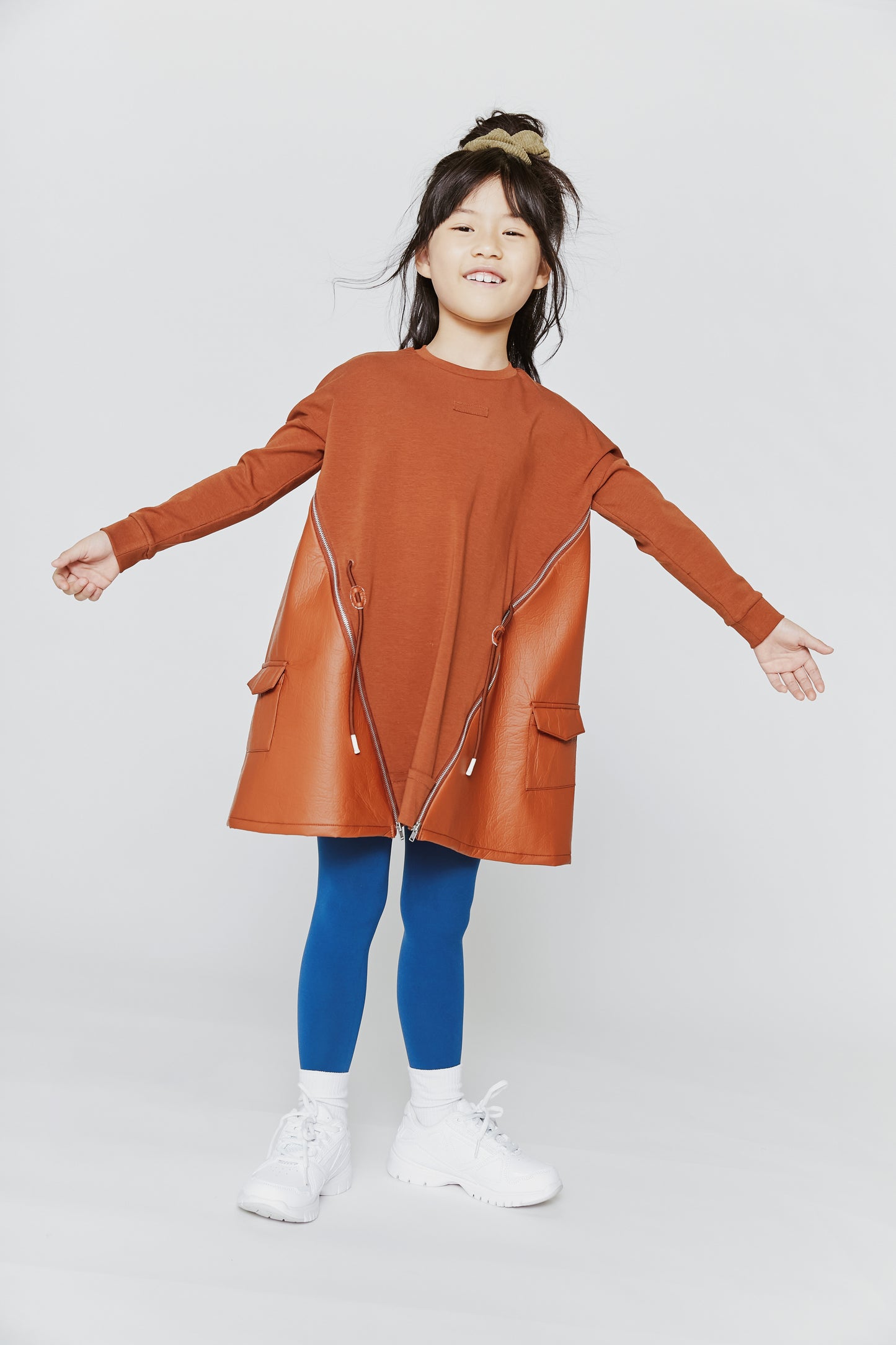 Zip Sweat Dress AL2242