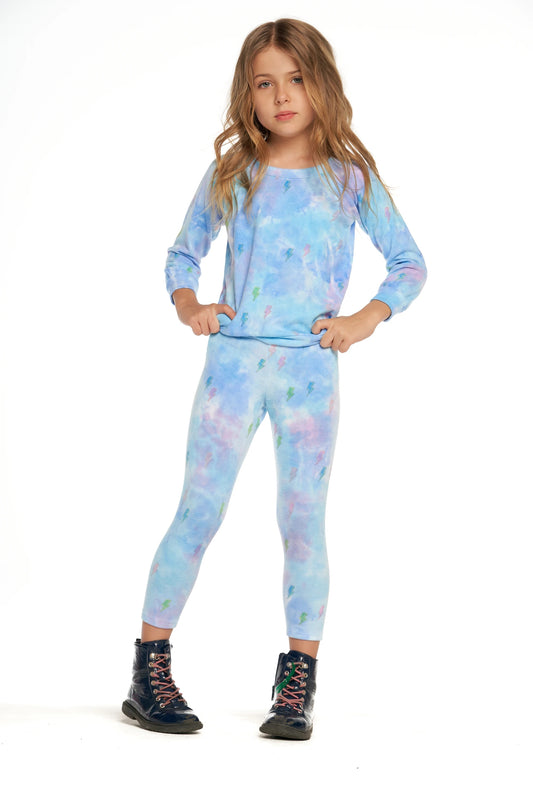 Bolts Tie Dye Pullover CHTW58