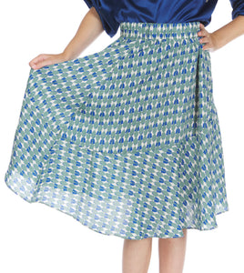 Geometric Skirt D-1528