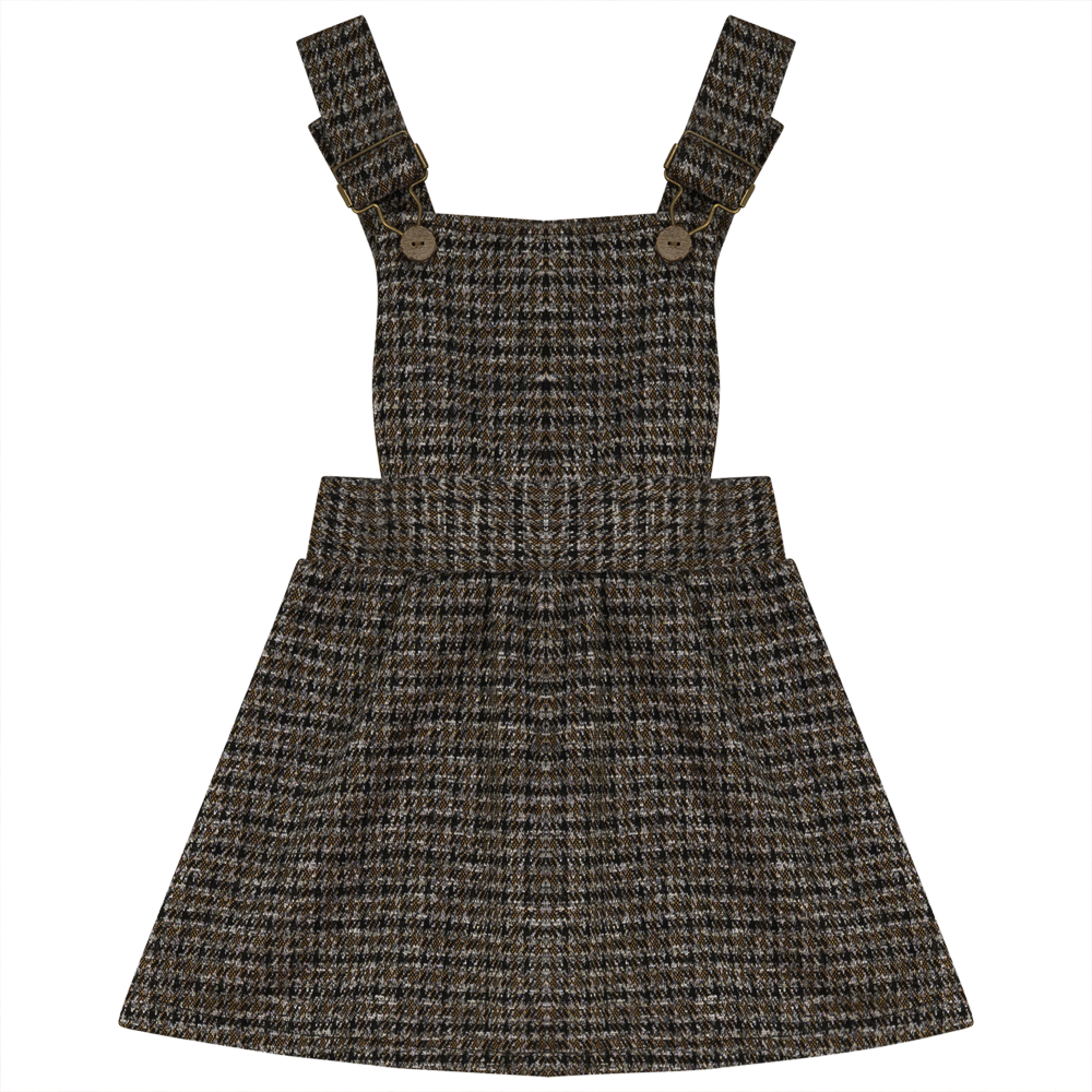 Houndstooth Plaid Jumper Y2855j