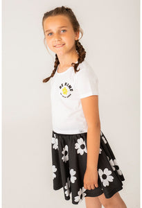 Floral Knit Skirt 466107-9104