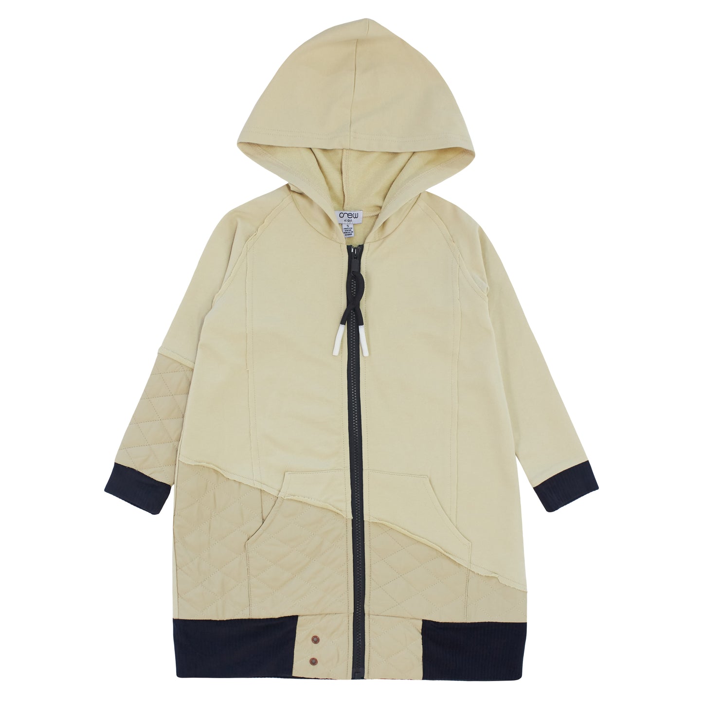 Half Zip Quilt Dress AL2262