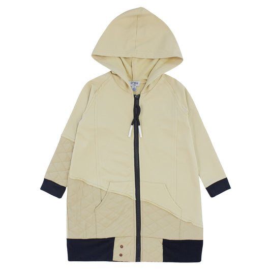 Half Zip Quilt Dress AL2262