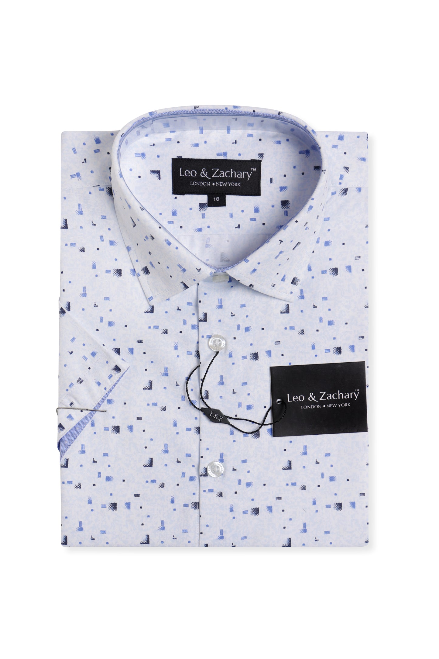 Aitutaki Graphics Short Sleeve Dress Shirt 5927