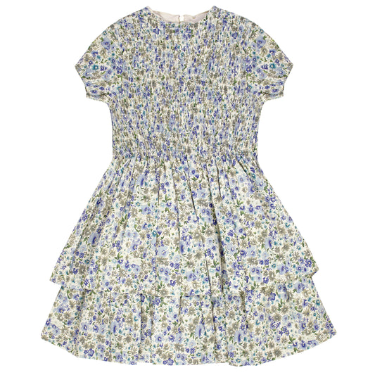 Floral Smocked Dress TD2778
