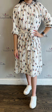Load image into Gallery viewer, Floral Chiffon Puff Sleeve Dress SNK4091