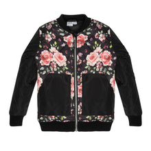 Load image into Gallery viewer, Roses Bomber Jacket C30Z53