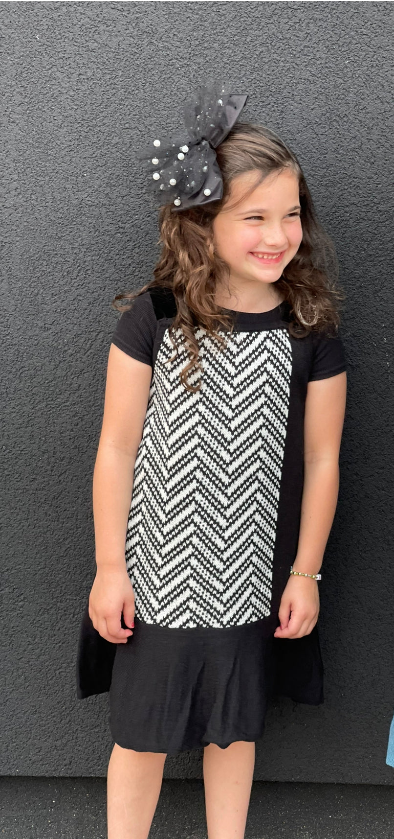 Knit Chevron Jumper 6221