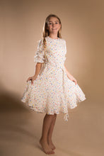 Load image into Gallery viewer, White Polka Dot Dress SNK1283