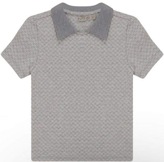 Grid print short sleeve shirt SB2CY1675