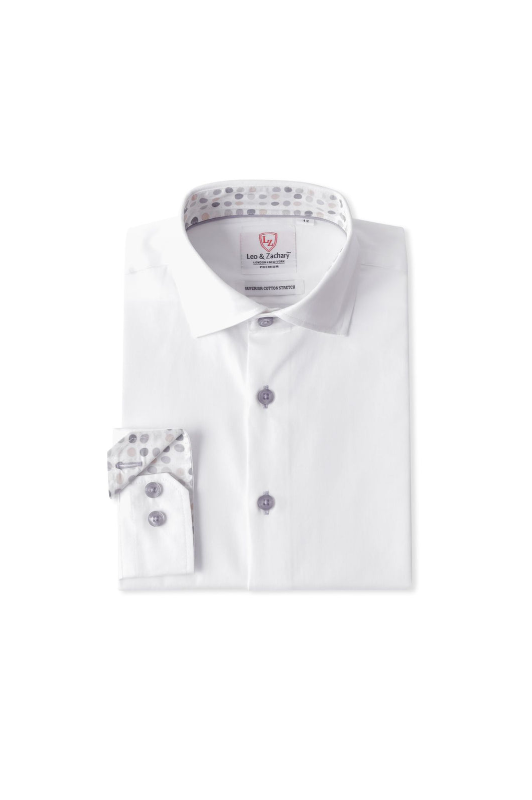 NON IRON White Dress Shirt P5503