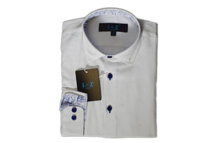 White L/S Dress Shirt 5836
