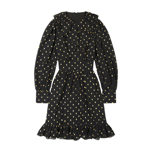 Black Print Dress SNK4509