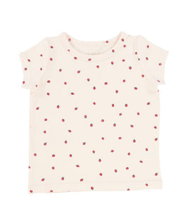 Strawberry Short Sleeve T-shirt Pink SRSST