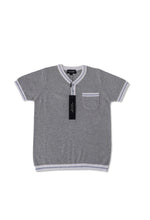 Load image into Gallery viewer, Short sleeve cotton sweater polo