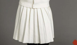 Knit Pleated Skirt FW21289