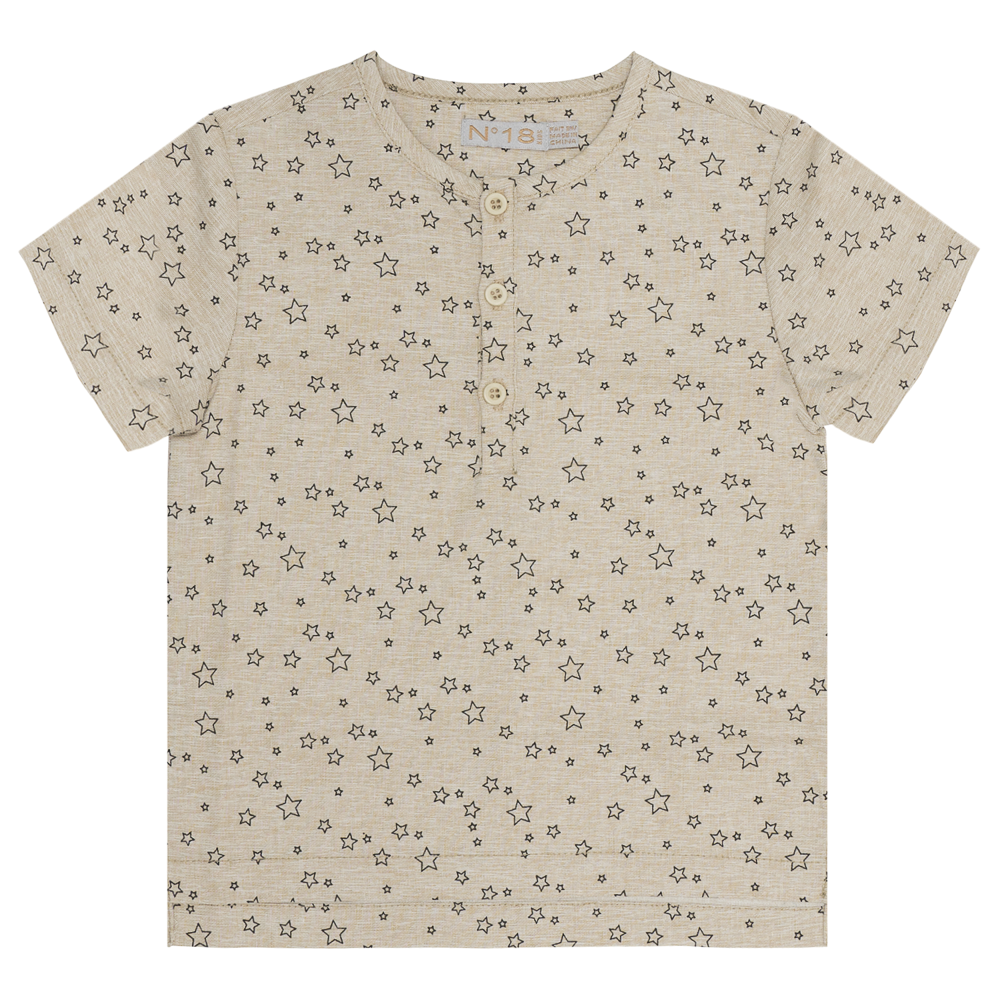 Boys Star Print Shirt Y1470