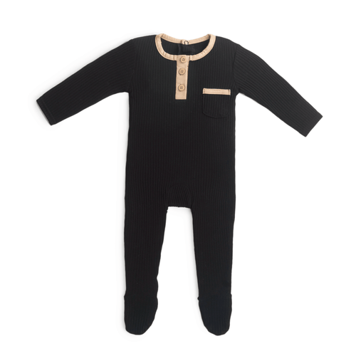 Contrast Rib Onesie Onesie y1480B