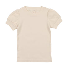 Load image into Gallery viewer, Ribbed Puff Short Sleeve Tee SPST