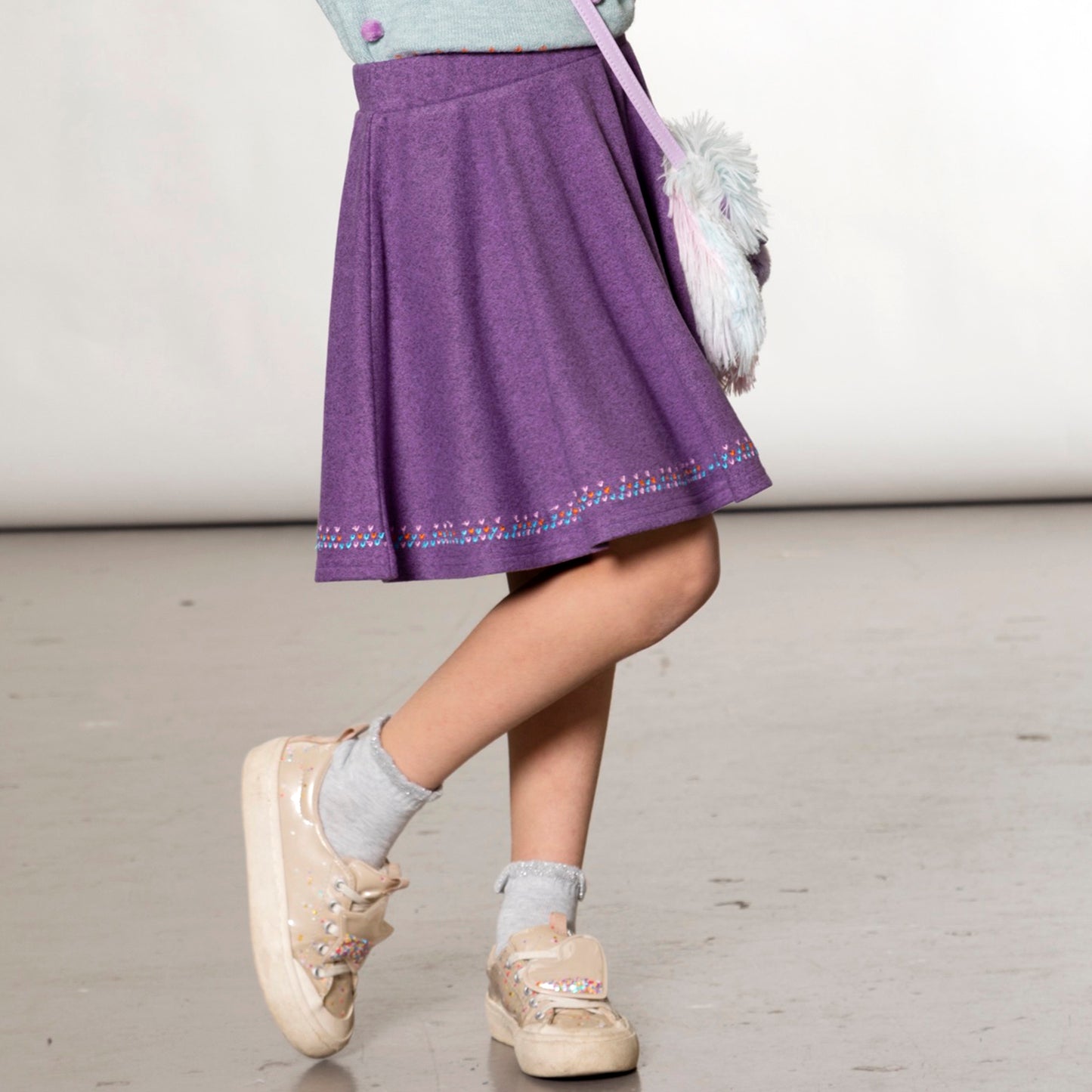 Brushed Knit Skirt D20G80