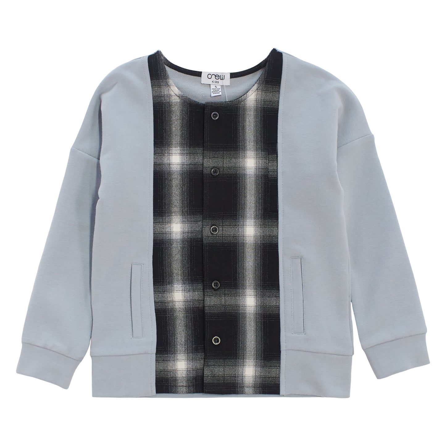 Plaid Combo Top AL2253