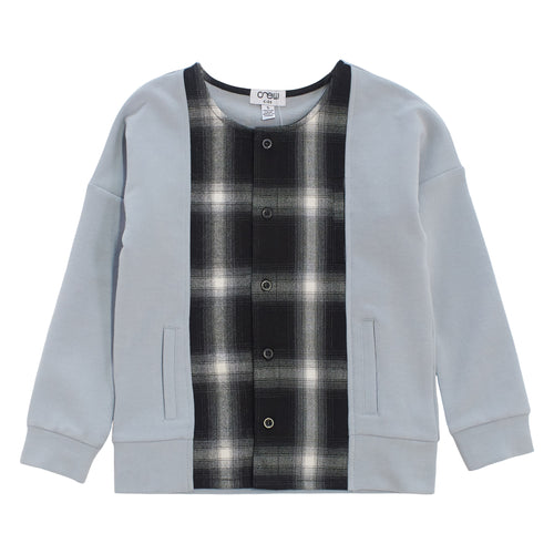 Plaid Combo Top AL2253