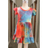 Tie Dye Ruffle Dress L3A0158