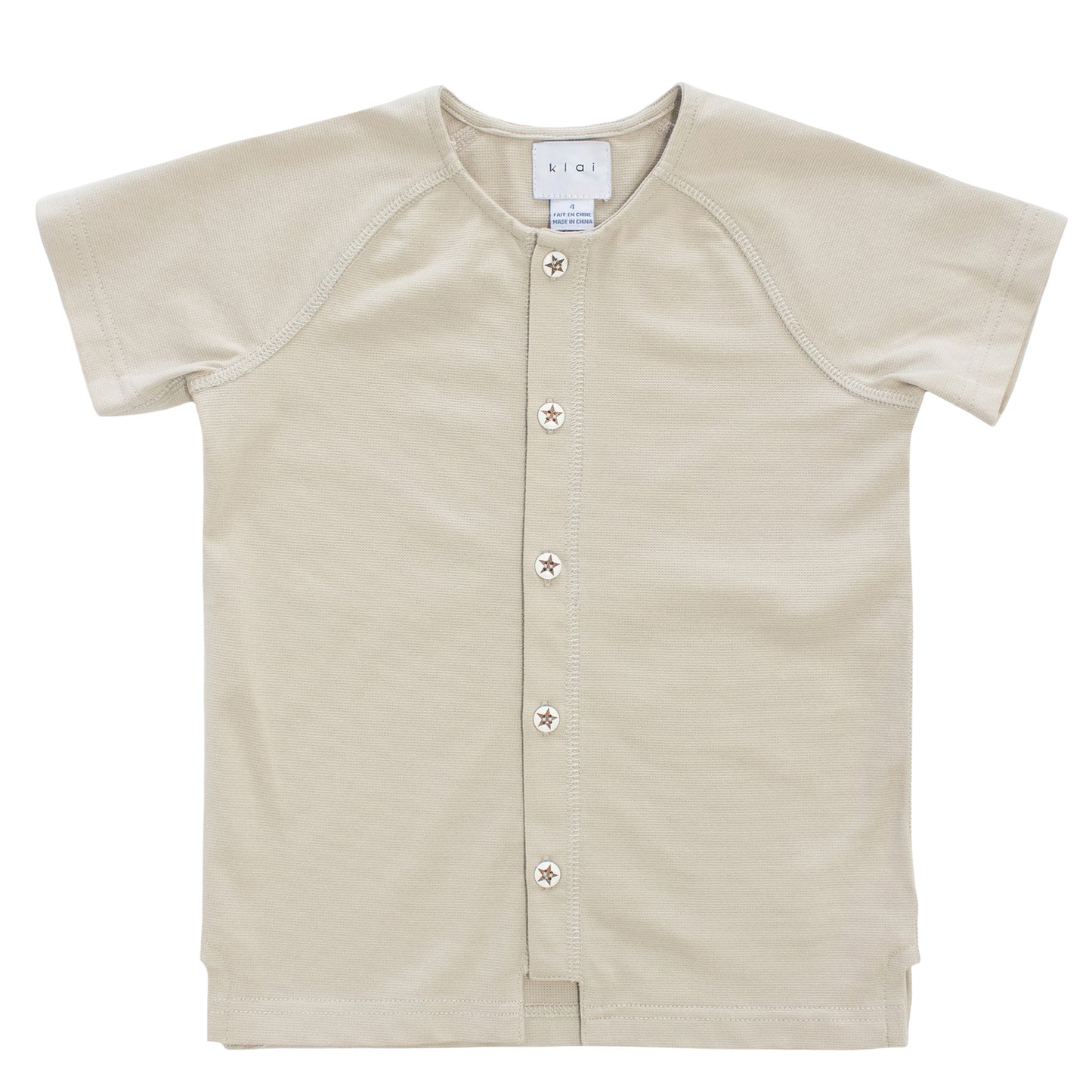 Button Down Knit Top TD2340