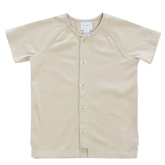Button Down Knit Top TD2340