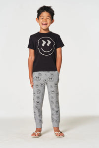Smiley Joggers CB1159-CHK2263-HGRY-K