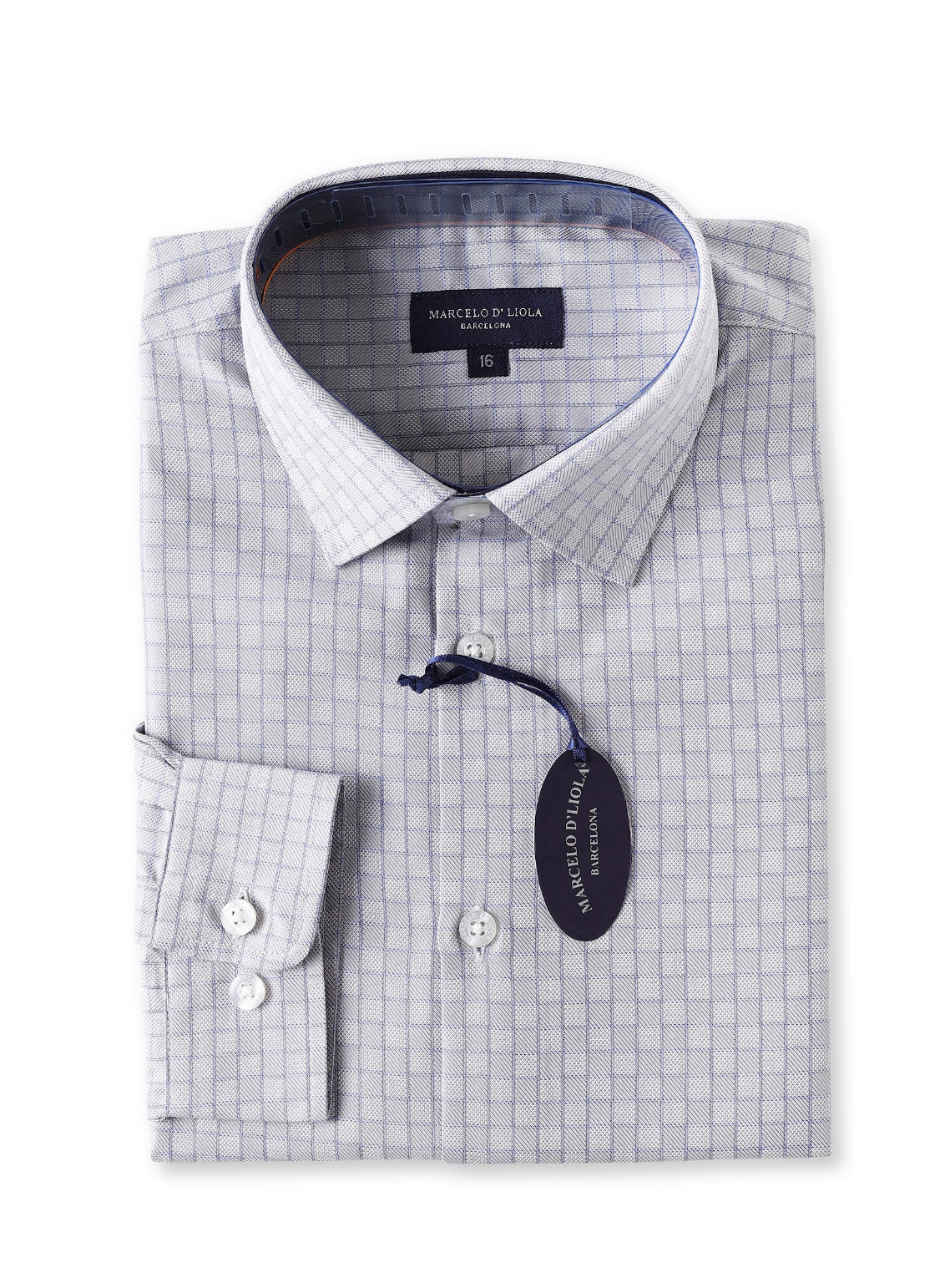 Midnight Mini Check L/S Dress Shirt 5881